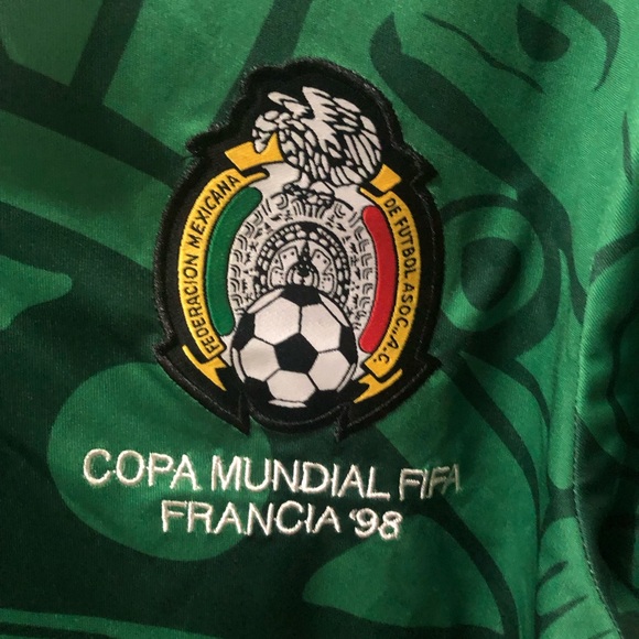 Mexico ABA 1998 Retro Home Jersey Replica - Picture 2 of 5